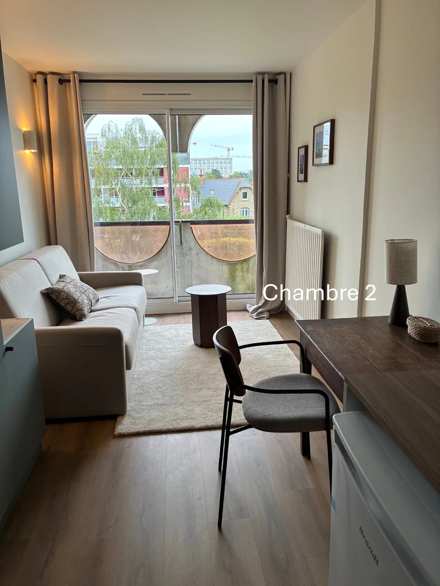 Appartement 31m2 en colocation Rennes - 2 chambres meublées  — image 4 sur 7