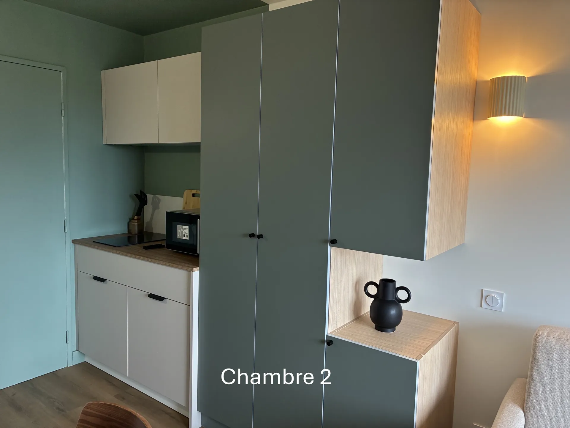 Appartement 31m2 en colocation Rennes - 2 chambres meublées  — image 6 sur 7