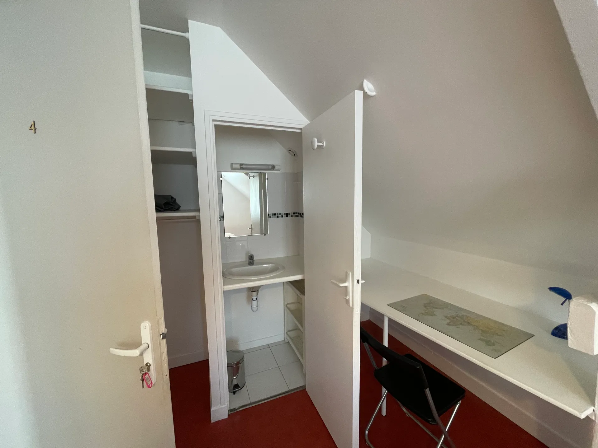 Chambre disponible en colocation de 4 – Caen (Rue Eugène Boudin) – 360€ CC — image 4 sur 13