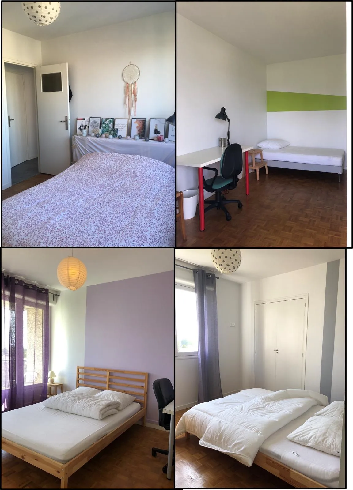 2 chambres dans colocation de 4 Villejean Université  — image 2 of 3