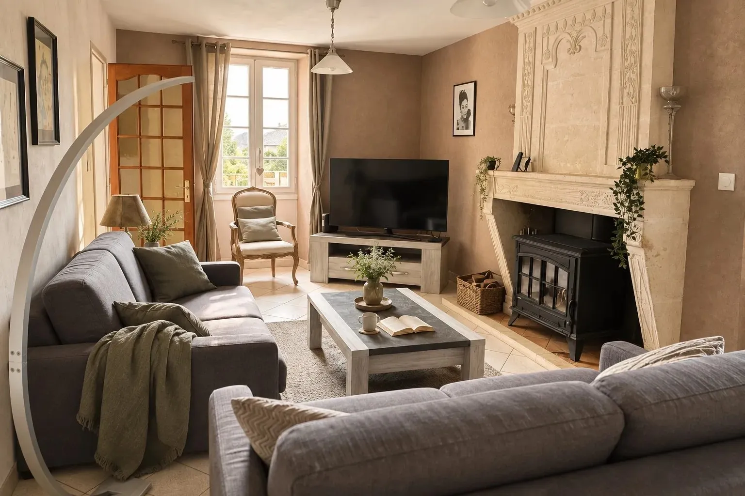 Harmonie — chambre au RDC, terrasses et jardin à partager — image 4 sur 15