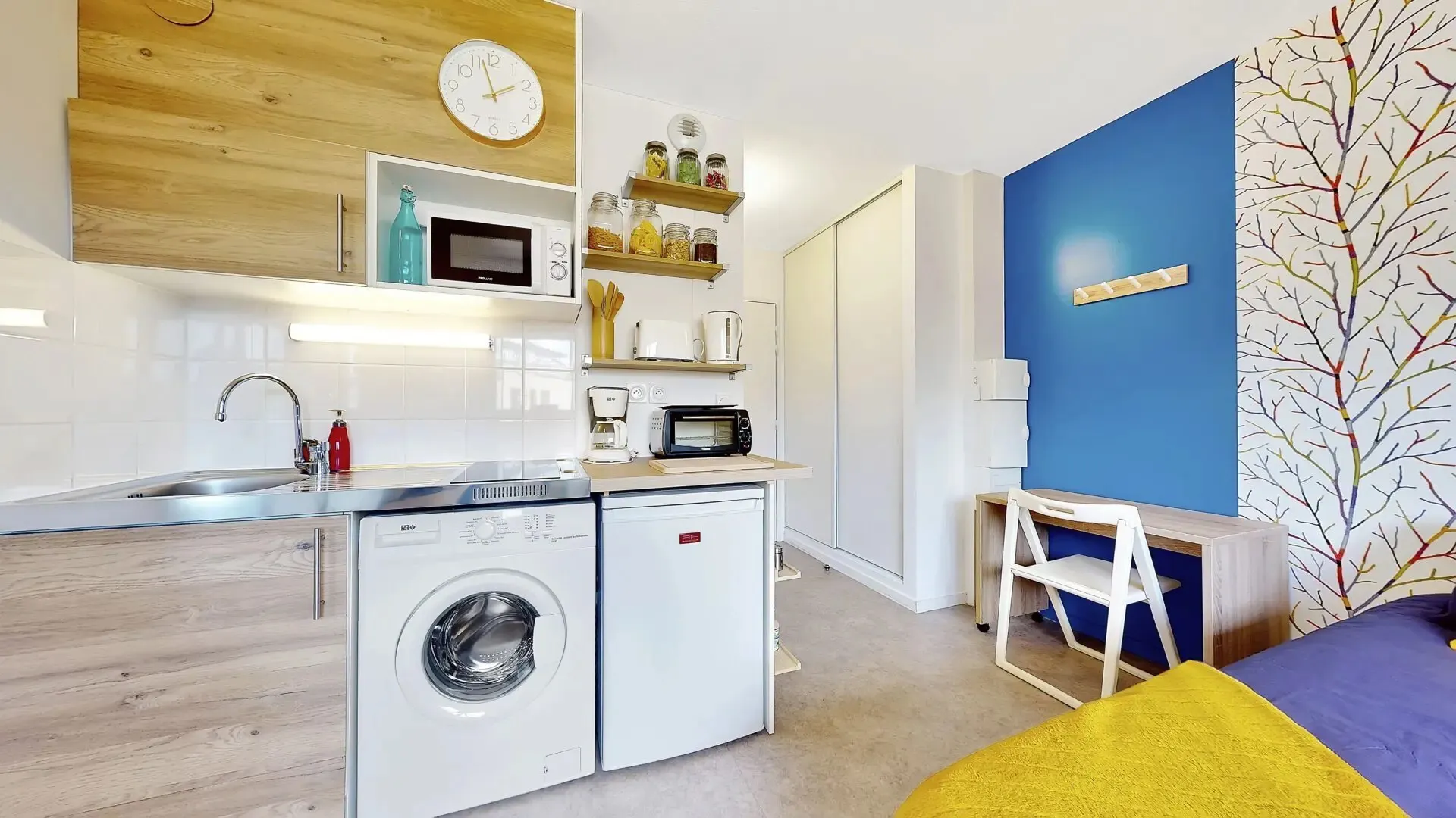 studio de 19 m² meublé à Lyon 69003 — image 4 of 5