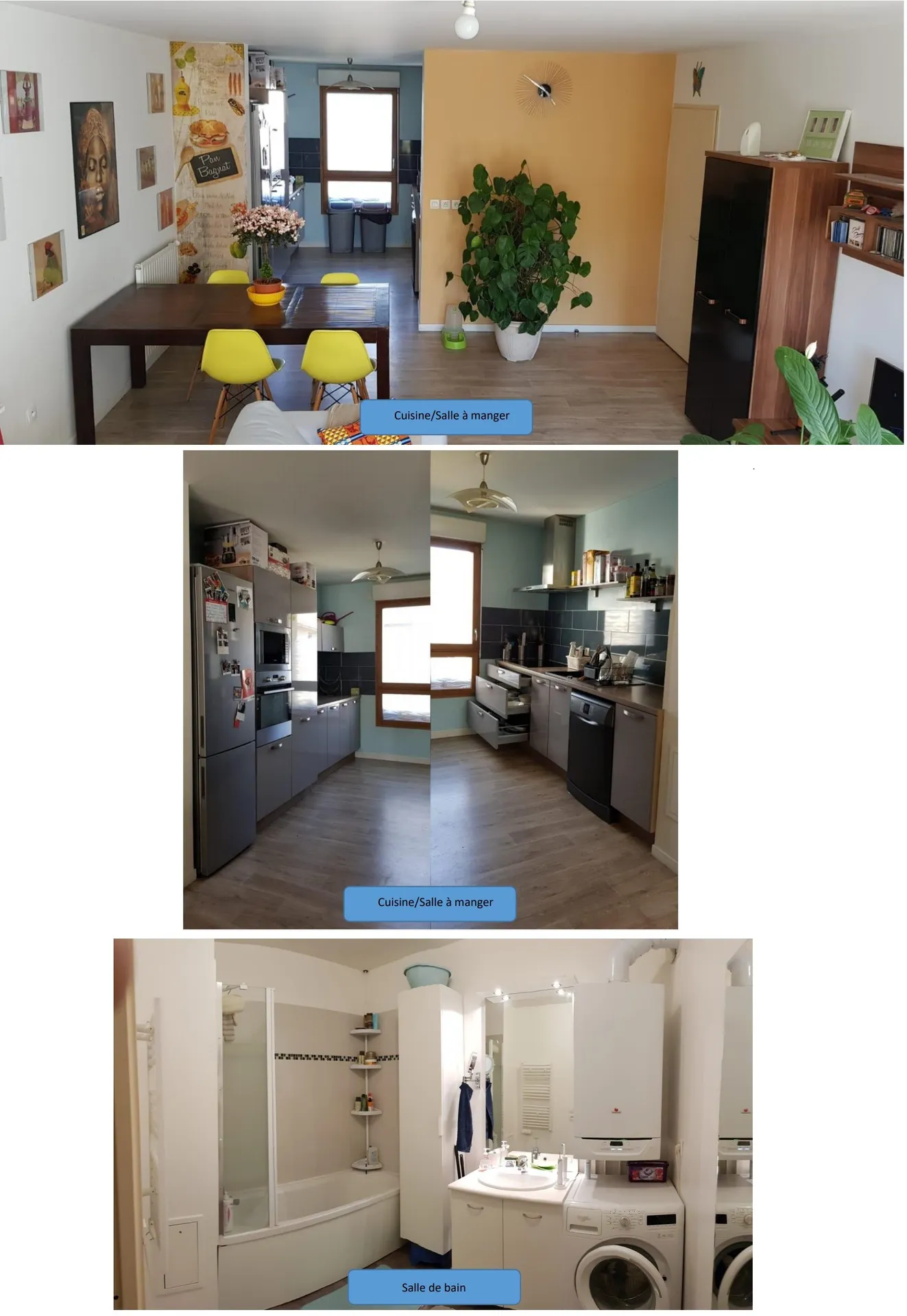 Urgent chambre disponible dans une superbe résidence récente (80m2) lumineuse proche des transports. — image 2 sur 3